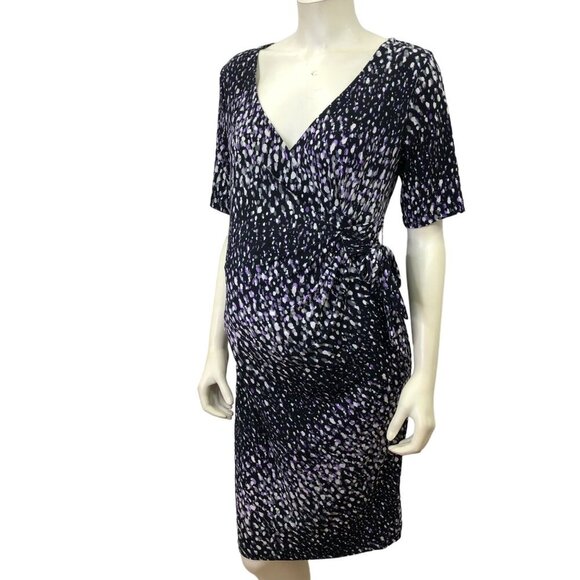 MOTHERHOOD MATERNITY SHORT SLEEVE DRESS MD - Picture 2 of 6